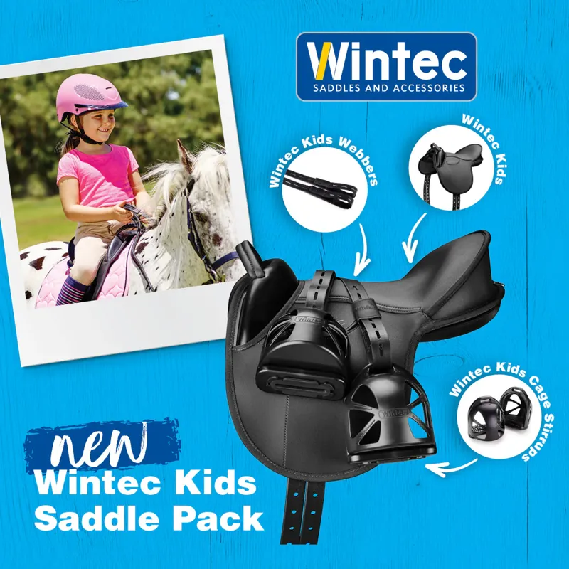 Wintec Kids Saddle Pack - Black-1