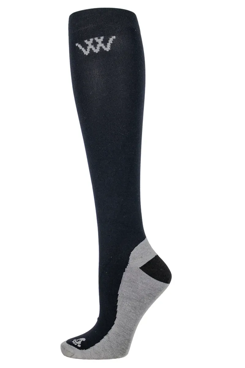 WoofWear Competition Riding Socks in Black