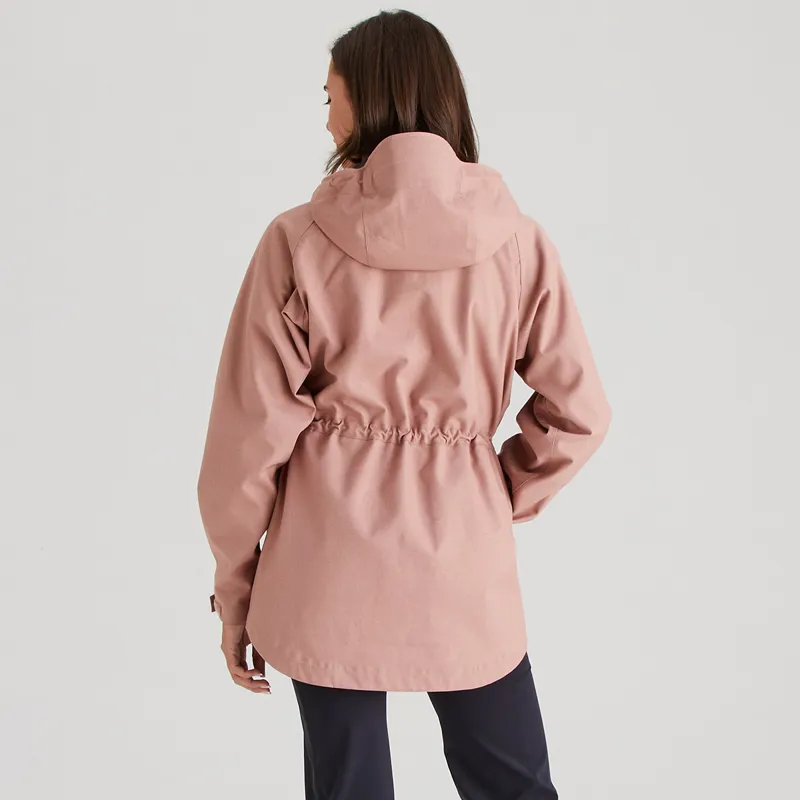 Ridgeline Monsoon Light Jacket in Dusky Pink Marl-1