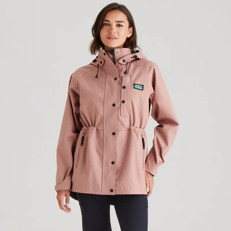 Ridgeline Monsoon Light Jacket in Dusky Pink Marl