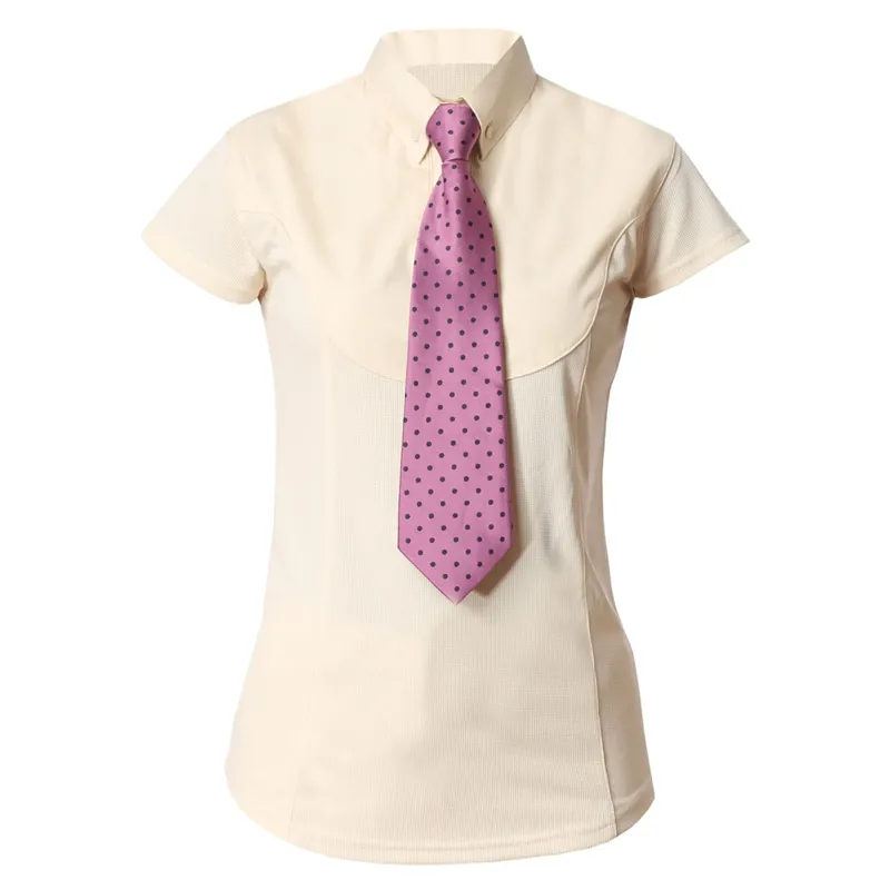 Equetech Waffle Capped Show Shirt