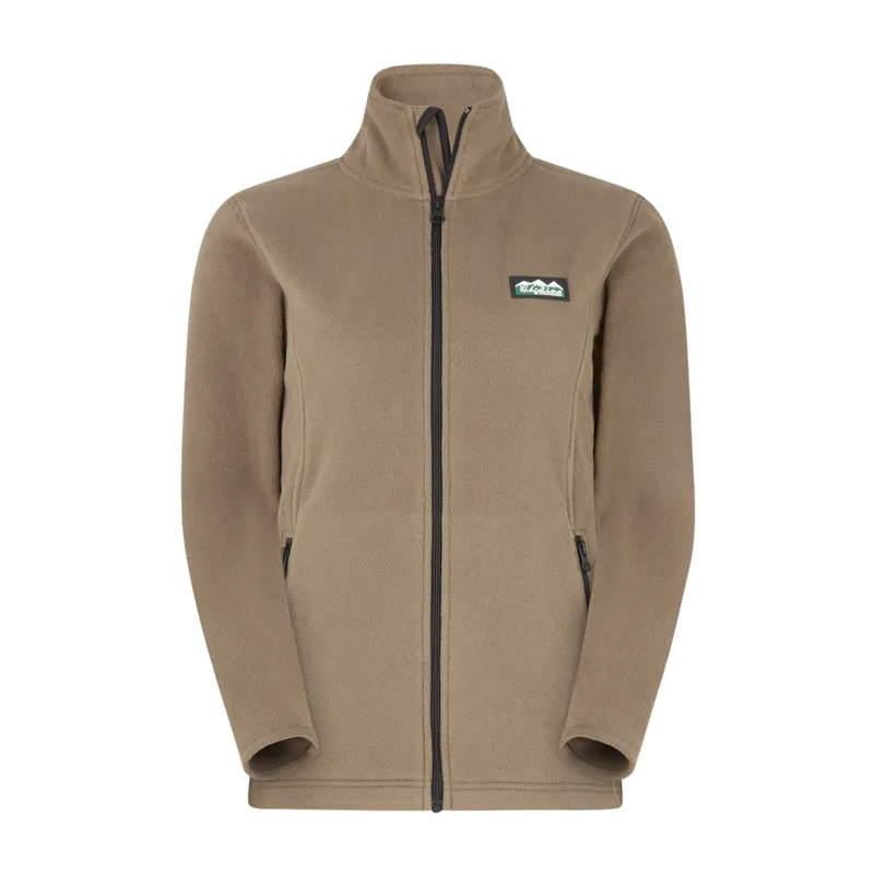 Ridgeline Faroe Zip Fleece in Light Bark