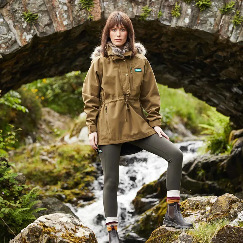 Ridgeline Monsoon Nordic Smock in Teak-4
