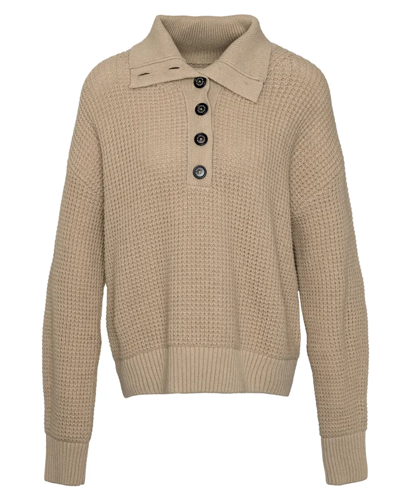 Barbour Woodside Jumper in Oatmeal