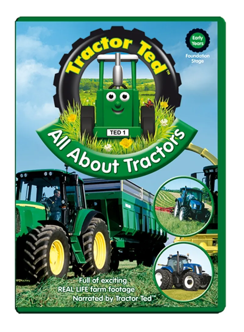Tractor Ted All About Tractors DVD