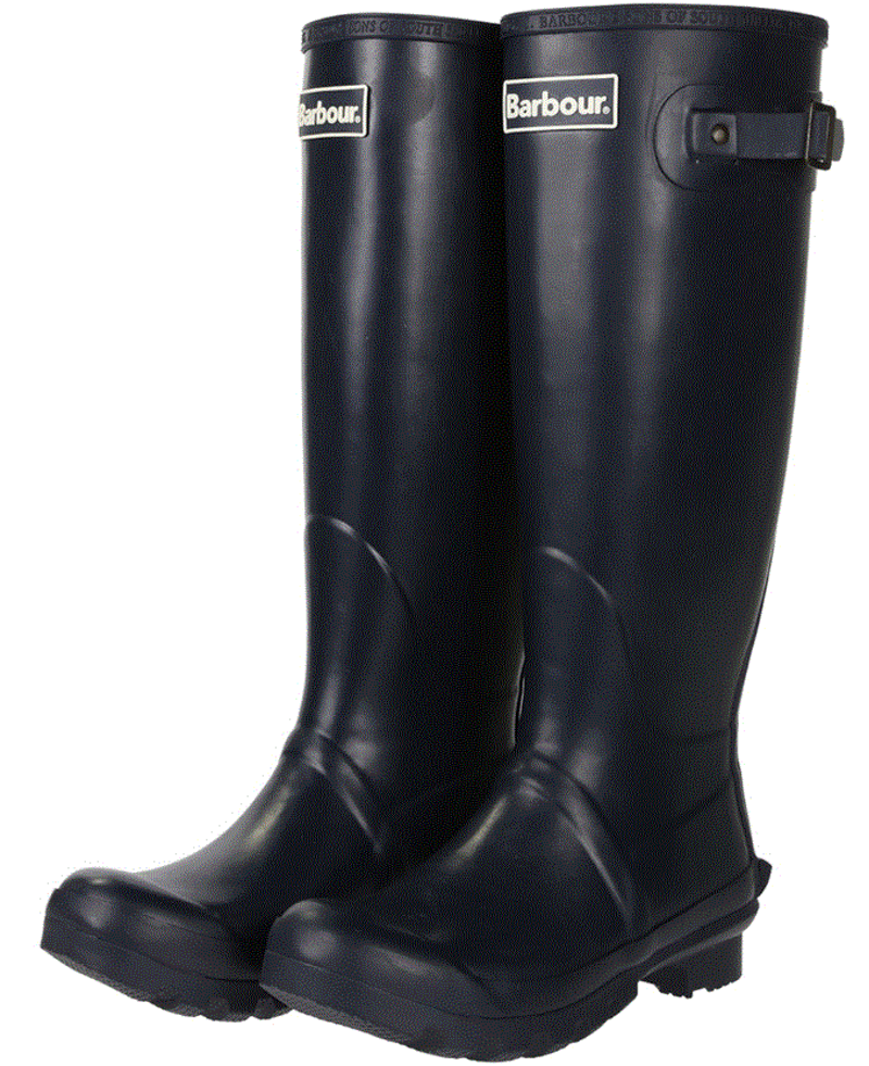 Barbour Bede Wellingtons in Navy-1