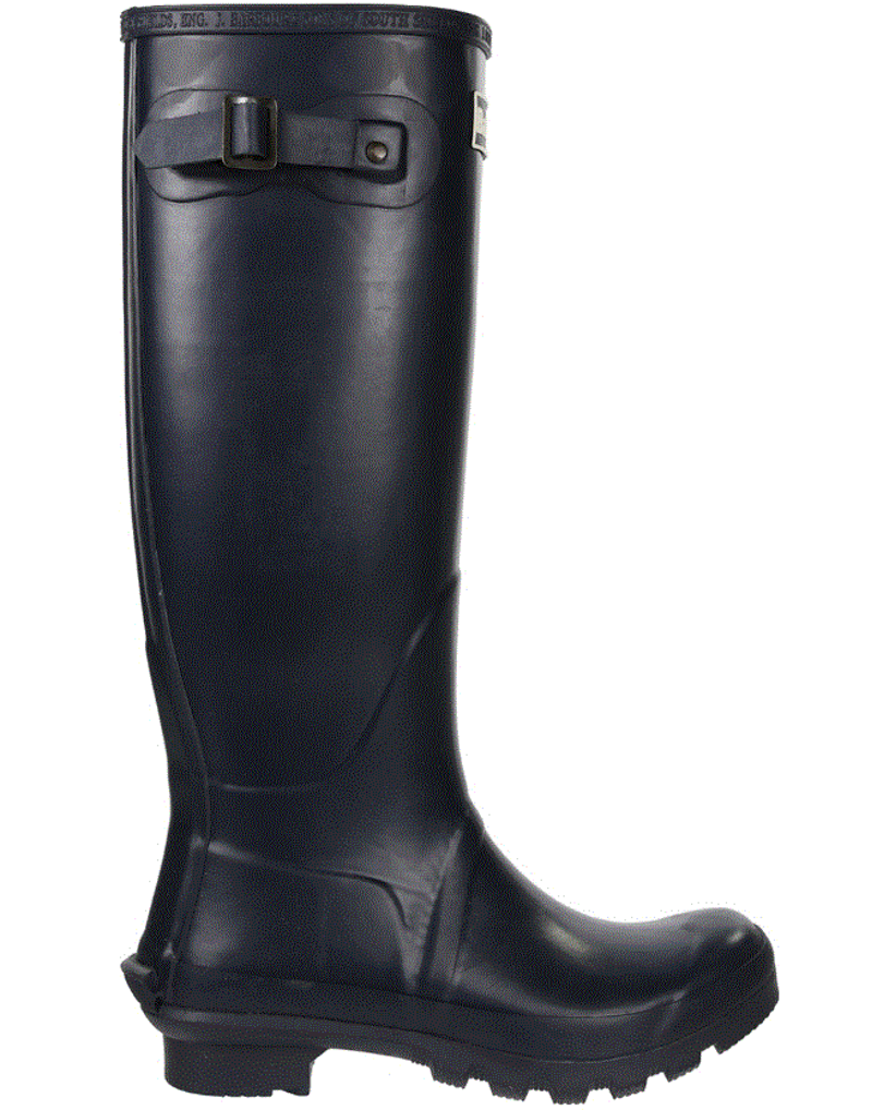 Barbour Bede Wellingtons in Navy-4