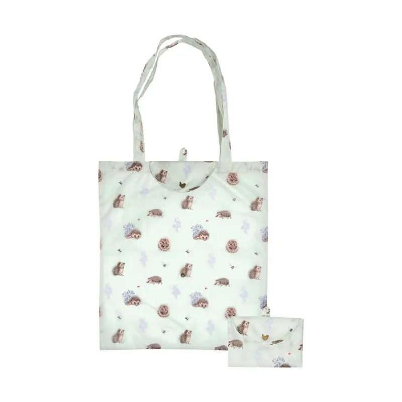 Wrendale 'Awakening' Hedgehog Foldable Shopper-2