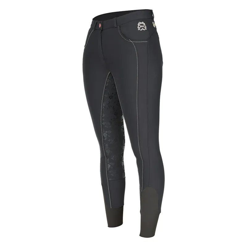 Bridleway Kinver Breeches - Black Floral