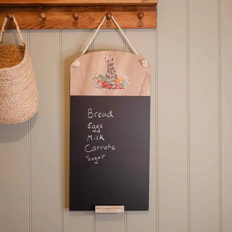 Wrendale 'Grow Your Own' Rabbit Chalkboard-1