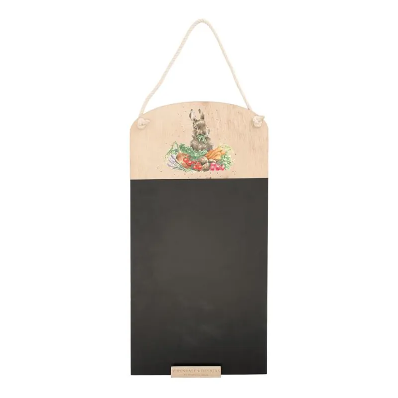 Wrendale 'Grow Your Own' Rabbit Chalkboard