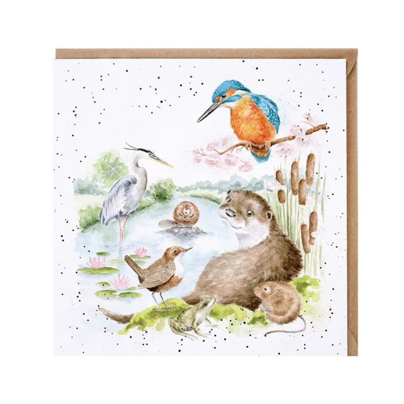 Wrendale 'The Riverbank' Card