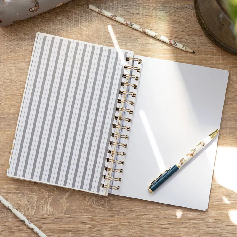 Wrendale 'Among the Daisies' Rabbit Blank Notebook-4