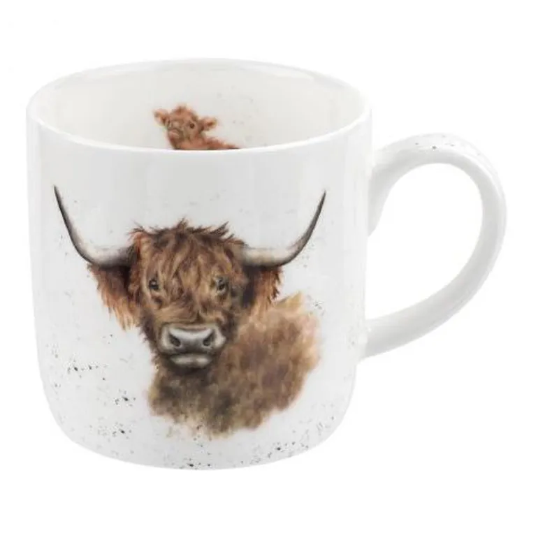 Wrendale 'Highland Cow' Mug