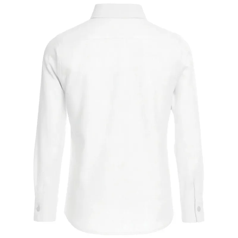 Equetech Junior Long Sleeved Stretch Show Shirt-4