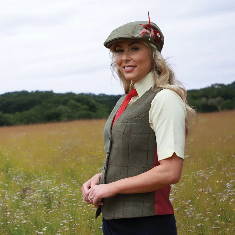 Equetech Launton Deluxe Tweed Waistcoat-1