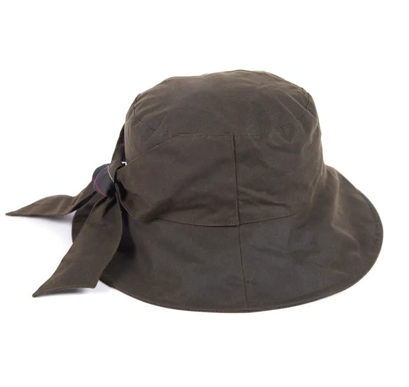 Barbour Brambling Hat in Olive-1