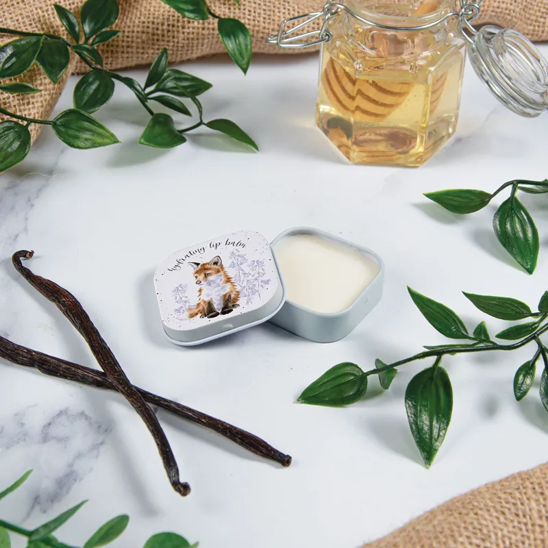Wrendale 'Stay Clever Little Fox' Lip Balm Tin-2