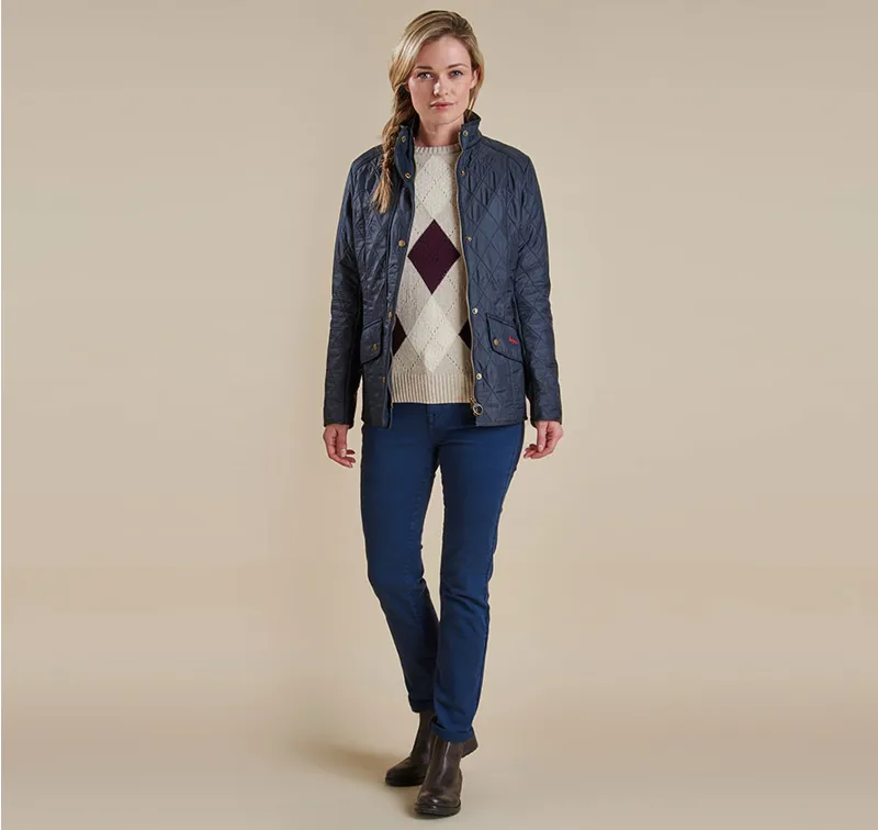 Barbour Cavalry Polarquilt Jacket Navy-5