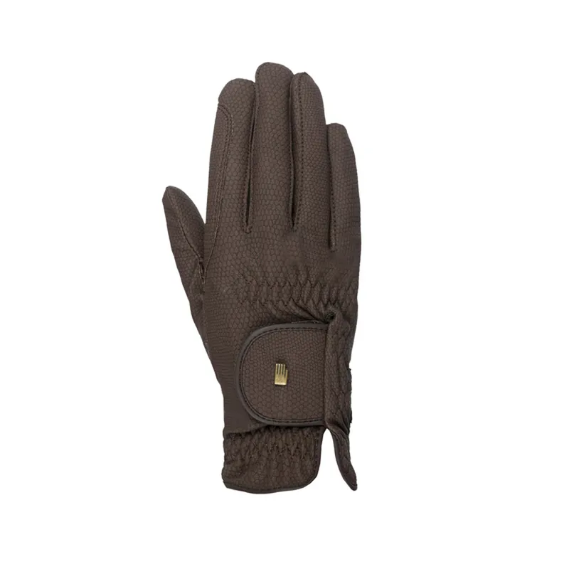Roeckl Roeck Grip Junior Gloves in Mocha