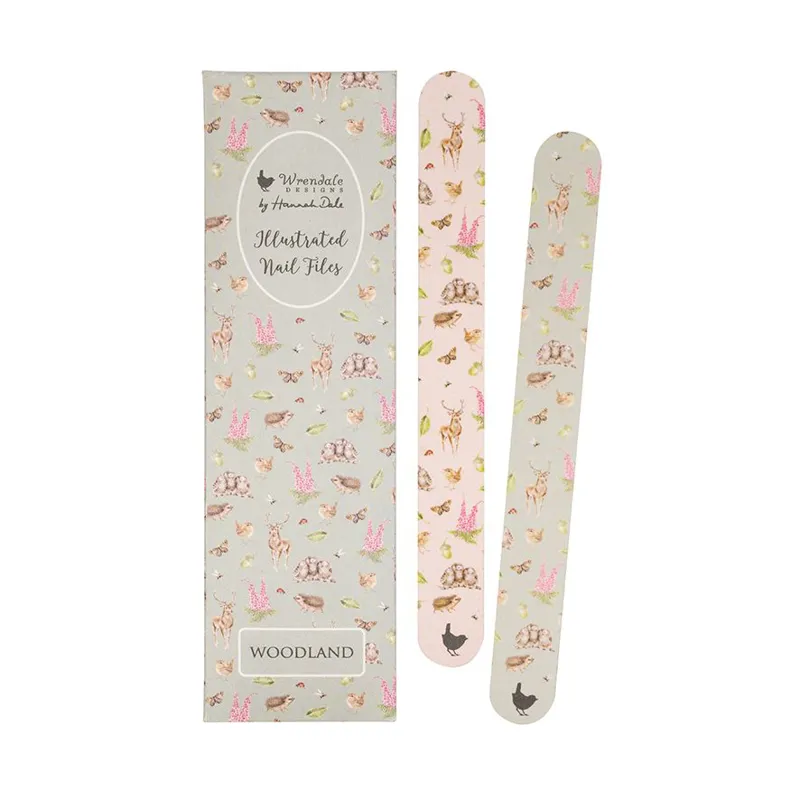 Wrendale 'Woodland' Animal Nail File Set