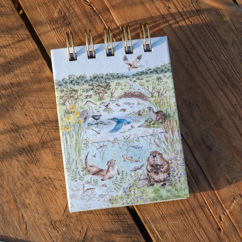 Wrendale 'The Riverbank' Nature Field Notebook-3