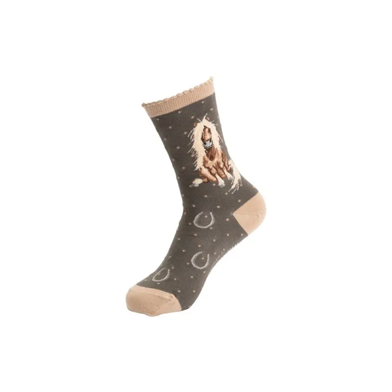 Wrendale 'Gloria' Horse Socks-2