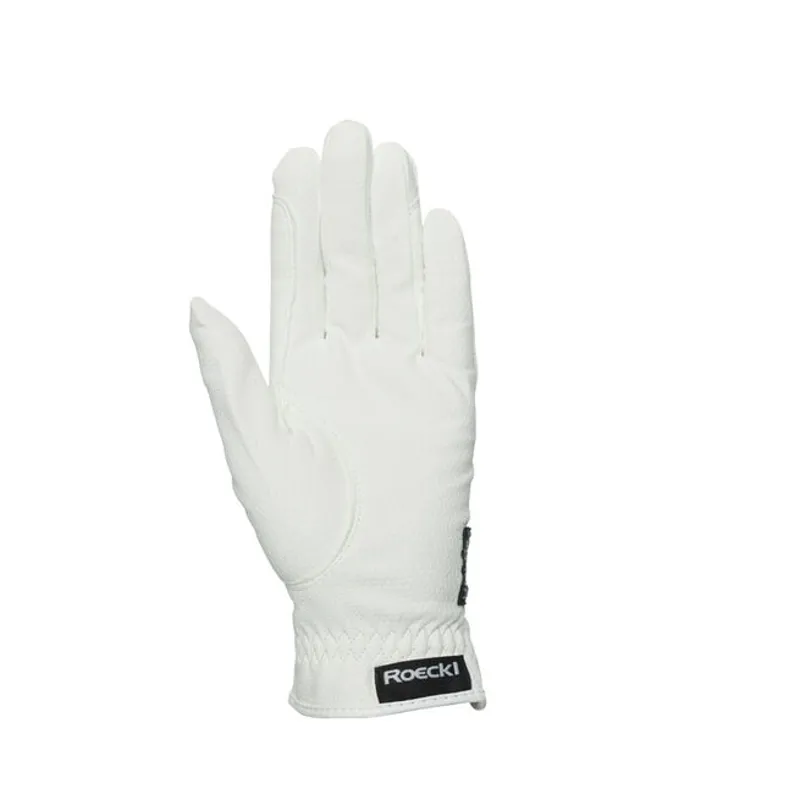 Roeckl Roeck Grip Gloves in White-1