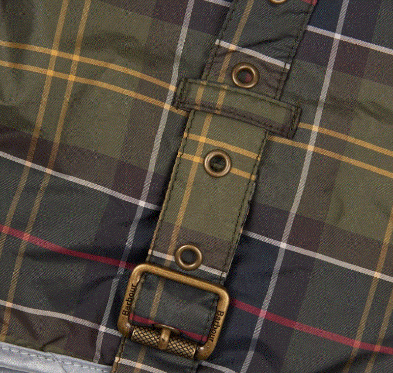 Barbour Waterproof Tartan Dog Coat-2