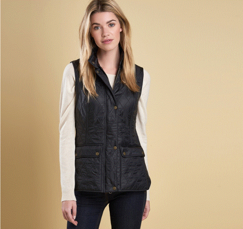 Barbour Wray Gilet in Black-1