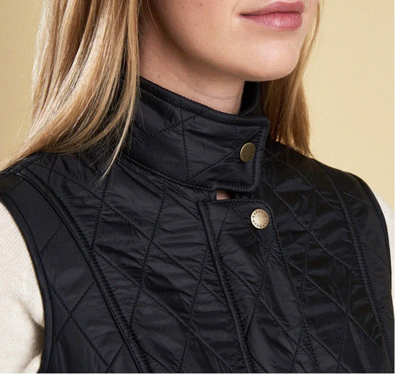 Barbour wray gilet black sale