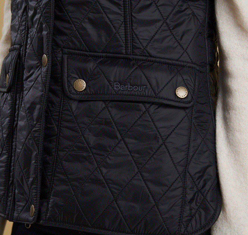 Barbour Wray Gilet in Black-5