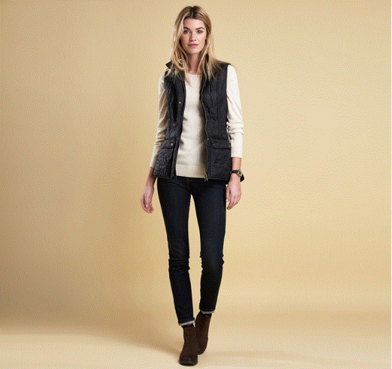 Barbour Wray Gilet in Black-3