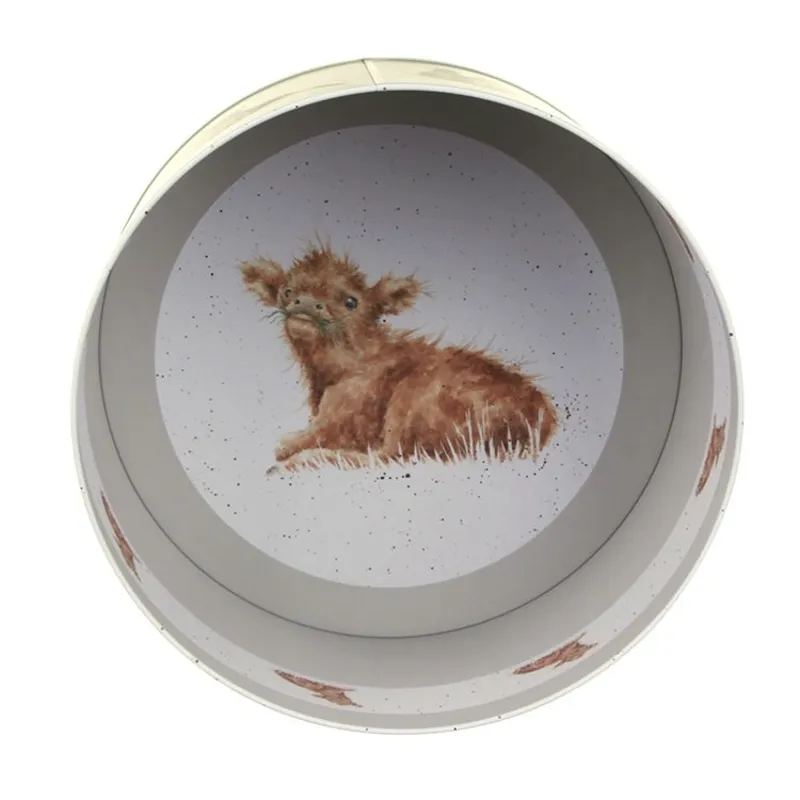 Wrendale Large Highland Cow Cake Tin-1