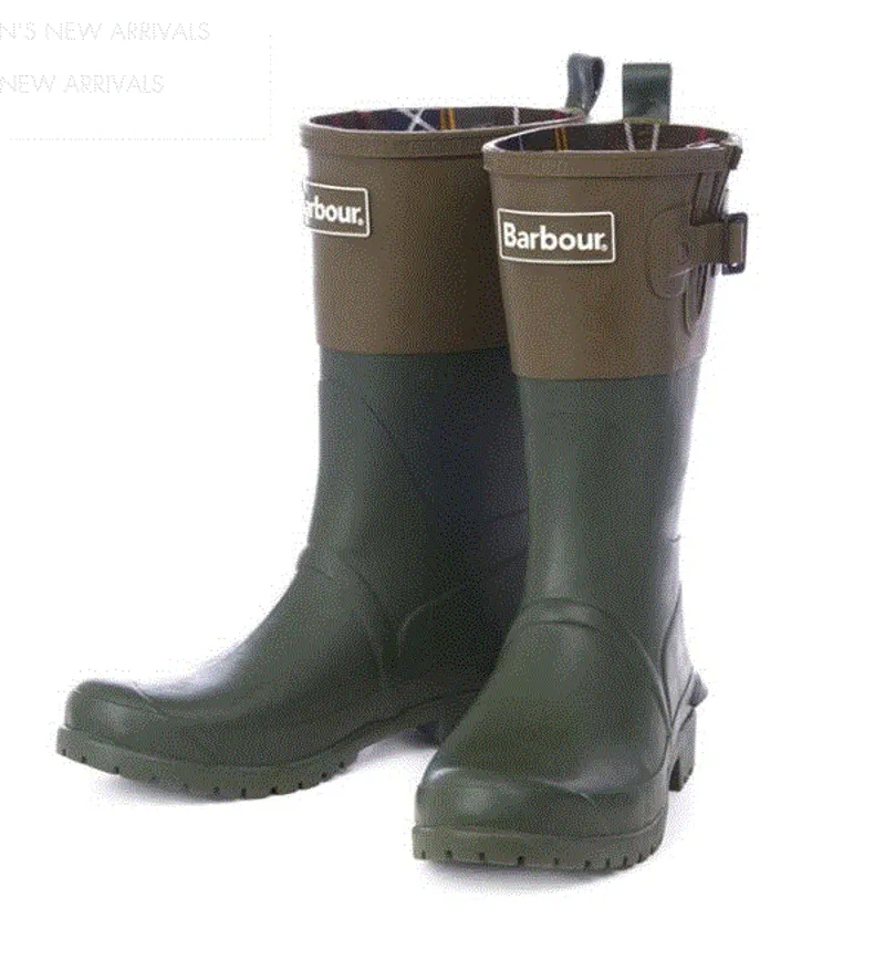 Barbour mid outlet calf wellies