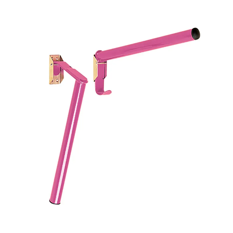 Stubbs Folding Pole Saddle Rack In Pink