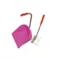 Stubbs Stable Mate Manure Collector with Rake In Pink