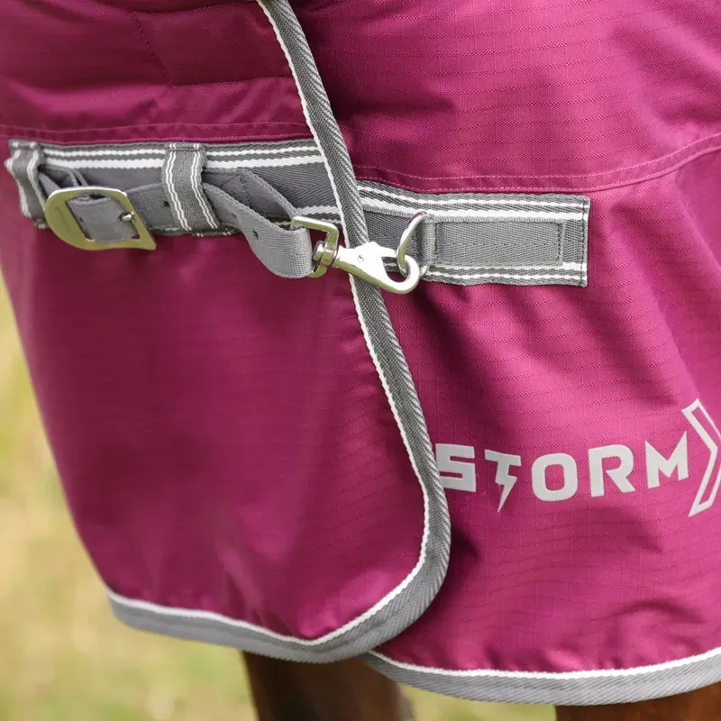 StormX Empra 200 Combi Turnout Rug in Purple-3