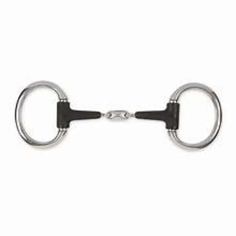 Shires Equikind+ Eggbutt Peanut Link Bit