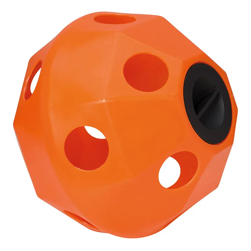 ProStable Large Hole Hayball in Orange