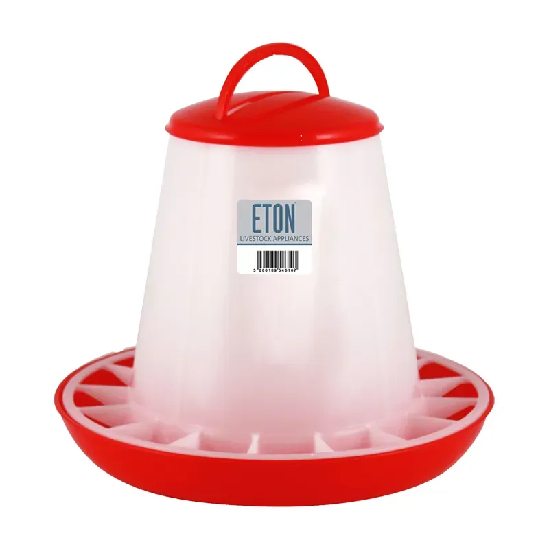 ETON TSF Poultry Feeder - Red 3 kg