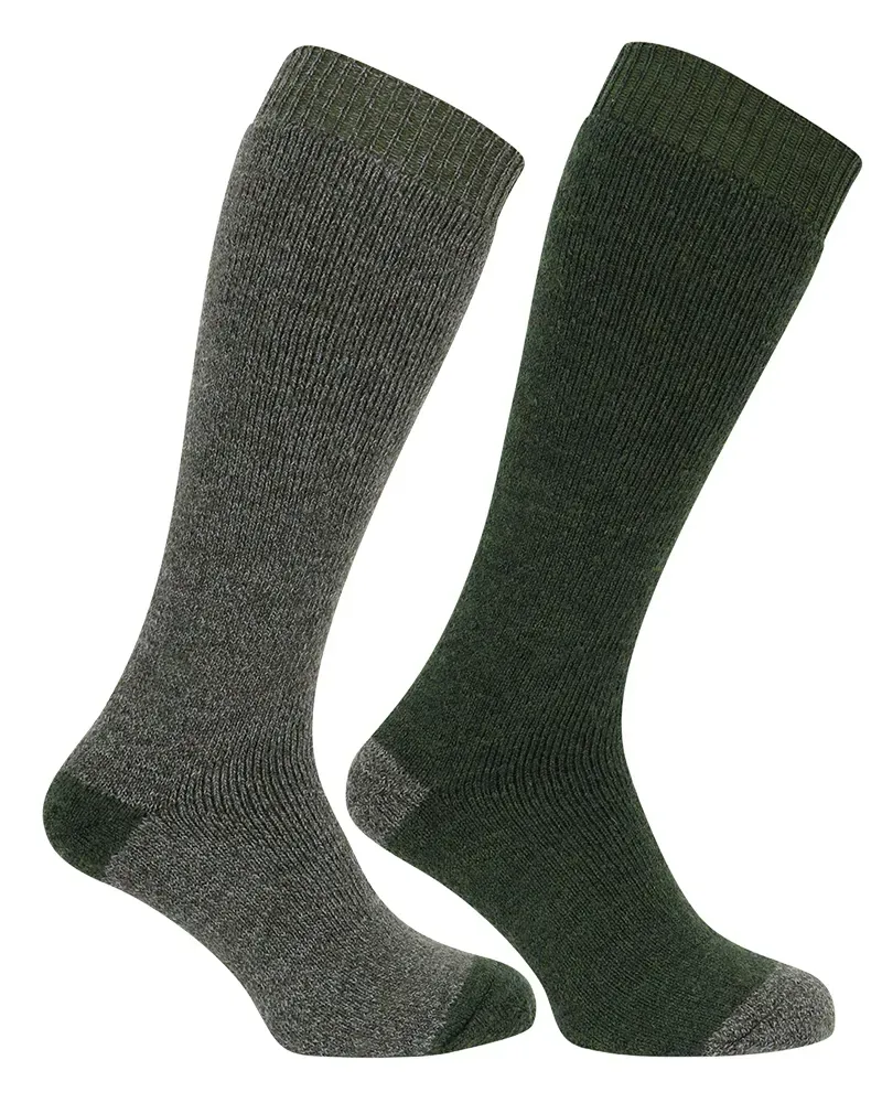 Hoggs of Fife 1903 Country 2-pack Long Socks in Tweed/Loden