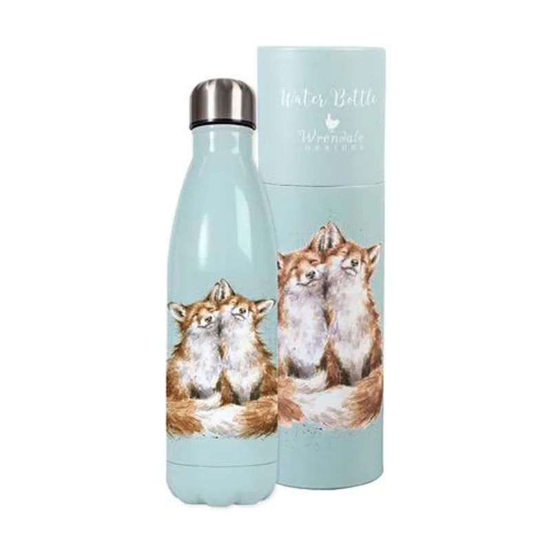 Wrendale 'Contentment' Fox Water Bottle