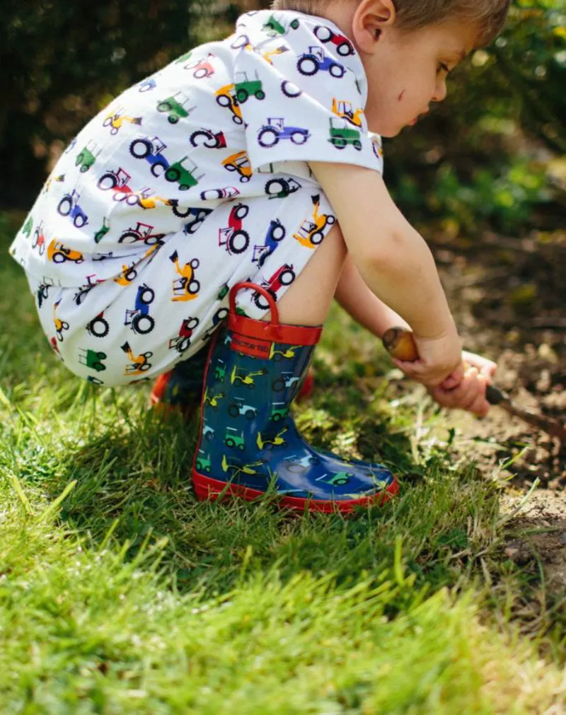 Tractor Ted Short Sleeved PJs-1