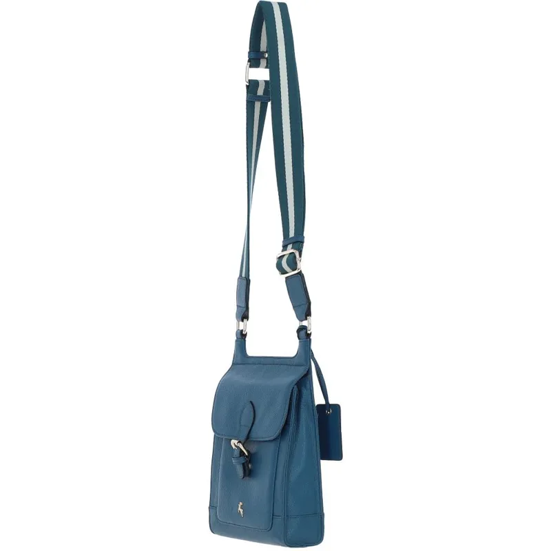Ashwood Leather Crossbody Bag Teal X-33-2