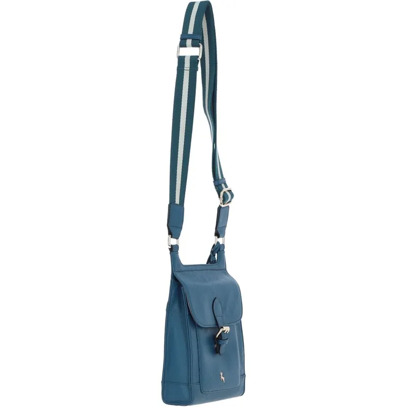 Ashwood Leather Crossbody Bag Teal X-33-4
