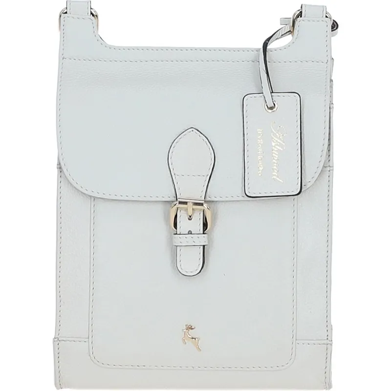 Ashwood Leather Crossbody Bag White X-33-1