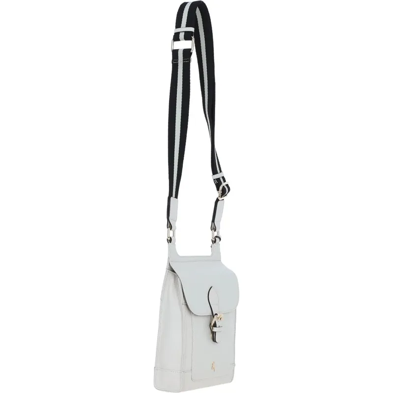Ashwood Leather Crossbody Bag White X-33-4