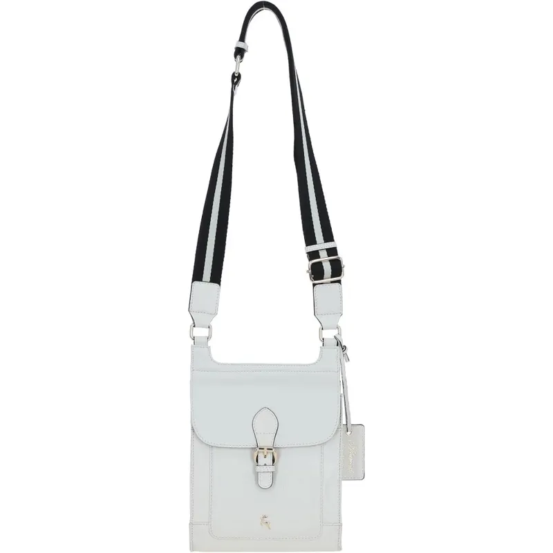 Ashwood Leather Crossbody Bag White X-33