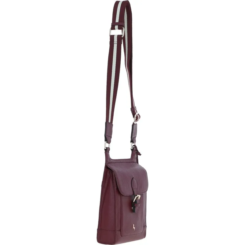 Ashwood Leather Crossbody Bag Wine X-33-4